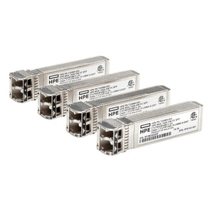 C8R24B Коротковолновый трансивер Fibre Channel SFP+ HPE MSA 16 Гбит/с, 4 упаковки
